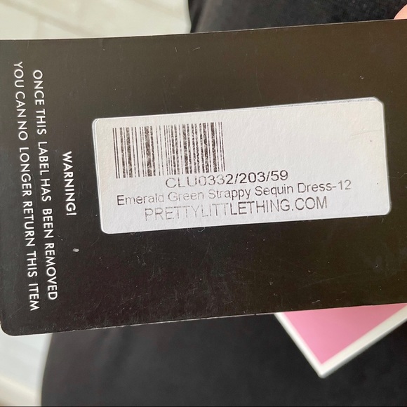 NWT Prettylittlething Sequin Dress - Picture 12 of 16